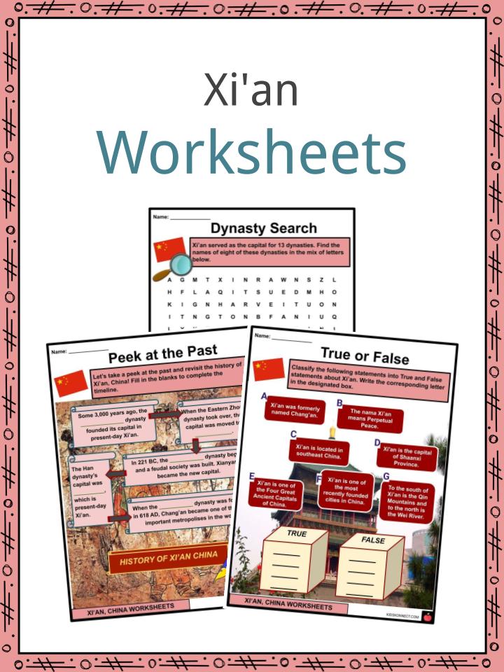 Xi'an Worksheets