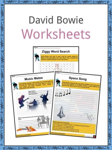David Bowie Worksheets