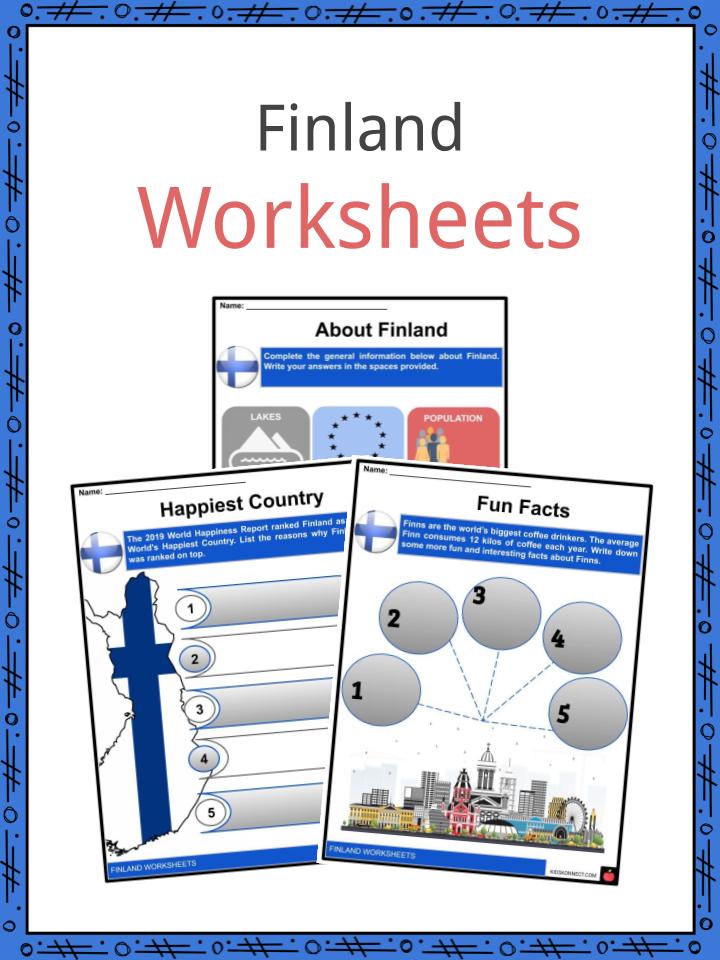 Finland Worksheets