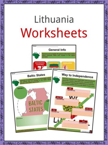 Lithuania Worksheets