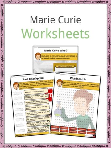 Marie Curie Worksheets