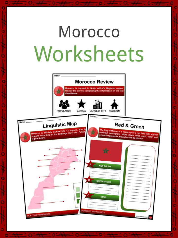 Morocco Worksheets