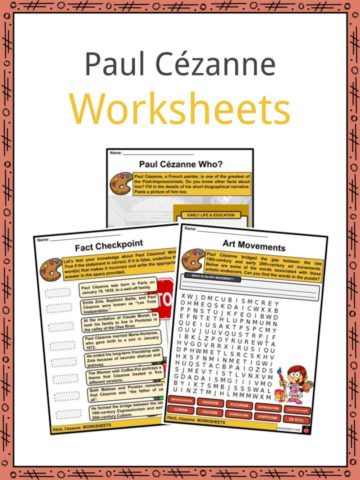 Paul Cezanne Worksheets