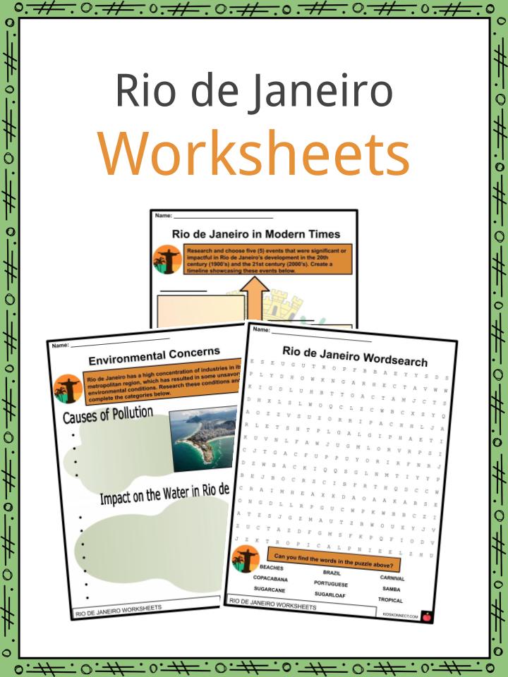 Rio de Janeiro Worksheets