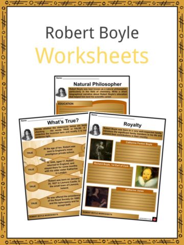 Robert Boyle Worksheets