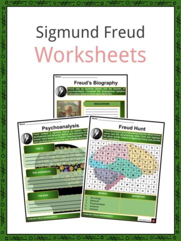 Sigmund Freud Worksheets