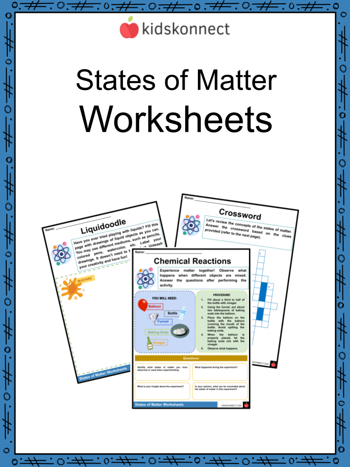 States of Matter Facts & Worksheets