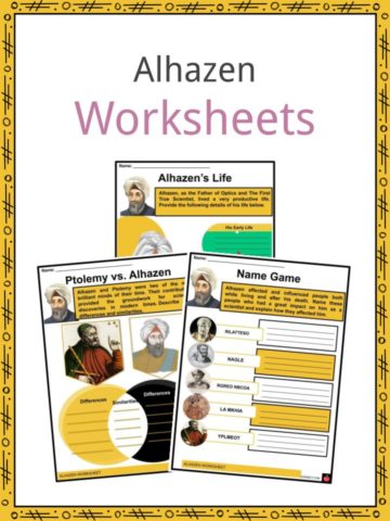 Alhazen Worksheets