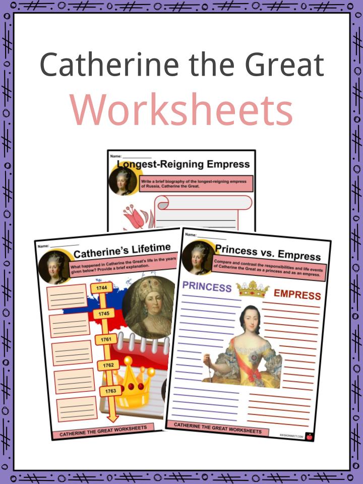 Catherine the Great Worksheets