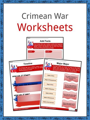 Crimean War Worksheets