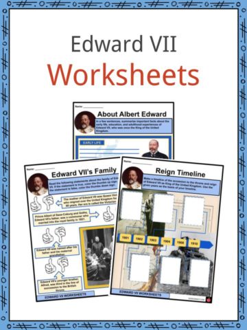 Edward VII Worksheets
