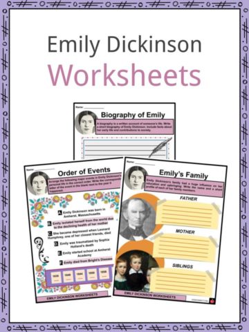 Emily Dickinson Worksheets