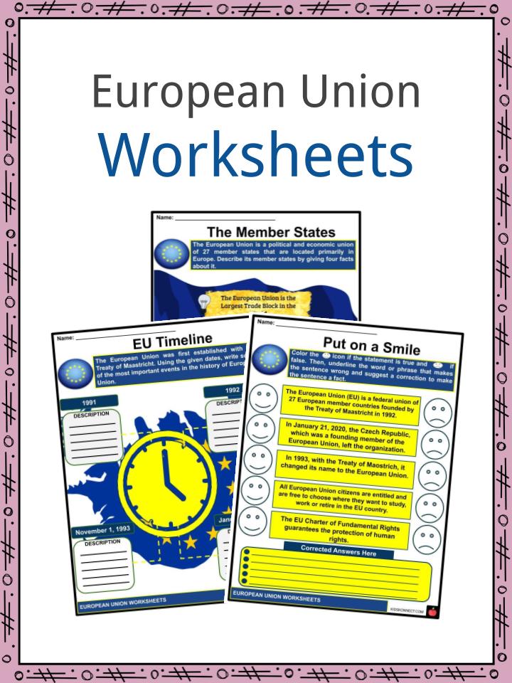 European Union Facts, Worksheets, Description & History For Kids