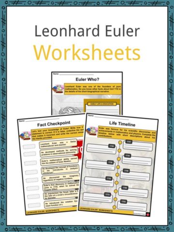 Leonhard Euler Worksheets