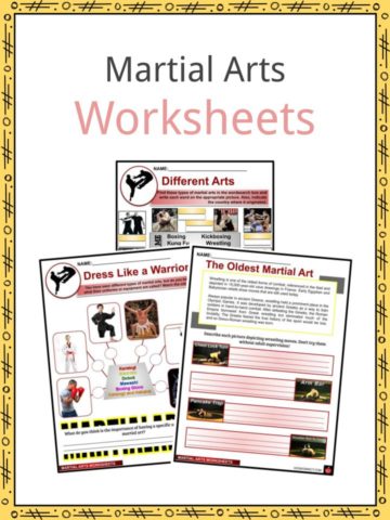 Martial Arts Worksheets