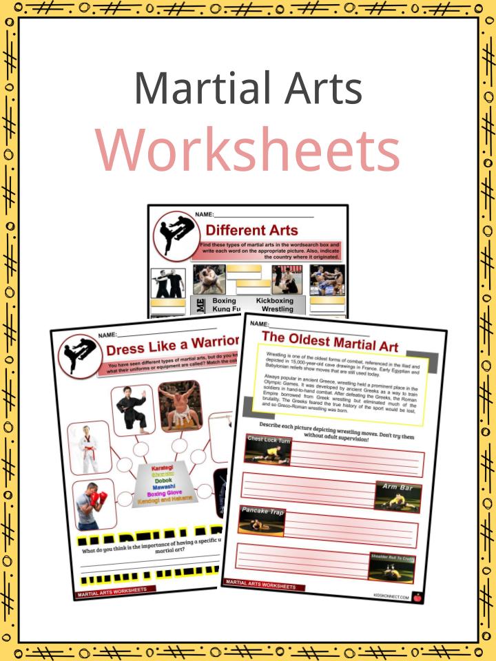 Martial Arts Facts Worksheets And Origins For Kids