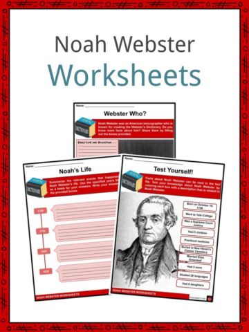 Noah Webster Worksheets