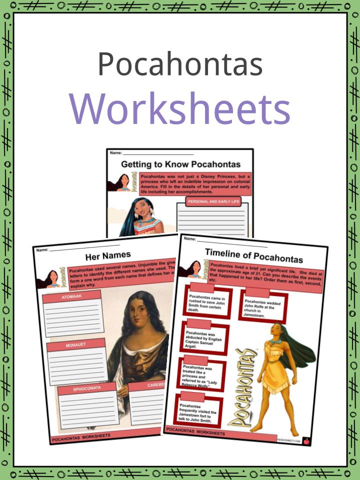 Pocahontas Facts, Worksheets & Early Life For Kids