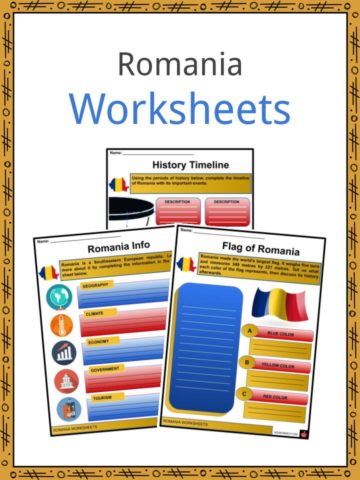 Romania Worksheets