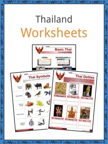 Thailand Worksheets