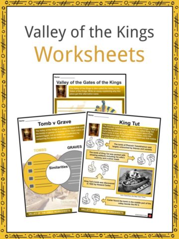 Valley of the King Worksheets