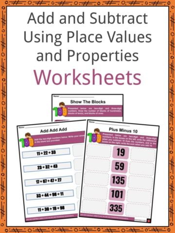 Add and Subtract Using Place Values and Properties