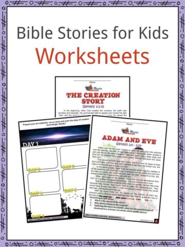 Bible Stories for Kids Worksheets