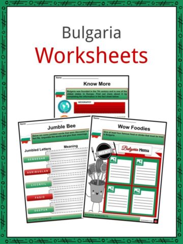 Bulgaria Worksheets