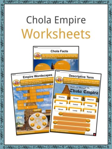 Chola Empire Worksheets