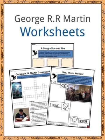 George R.R Martin Worksheets