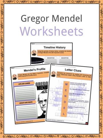 Gregor Mendel Worksheets
