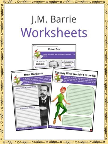 J.M. Barrie Worksheets