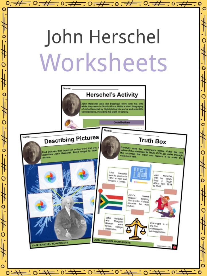 John Herschel Worksheets