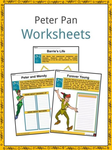Peter Pan Worksheets