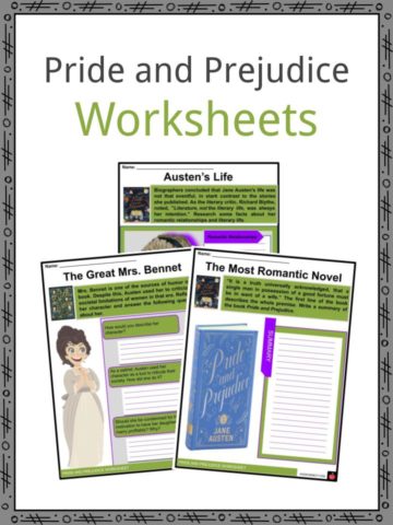Pride and Prejudice Worksheets