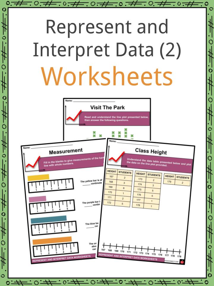 Represent and Interpret Data Worksheets