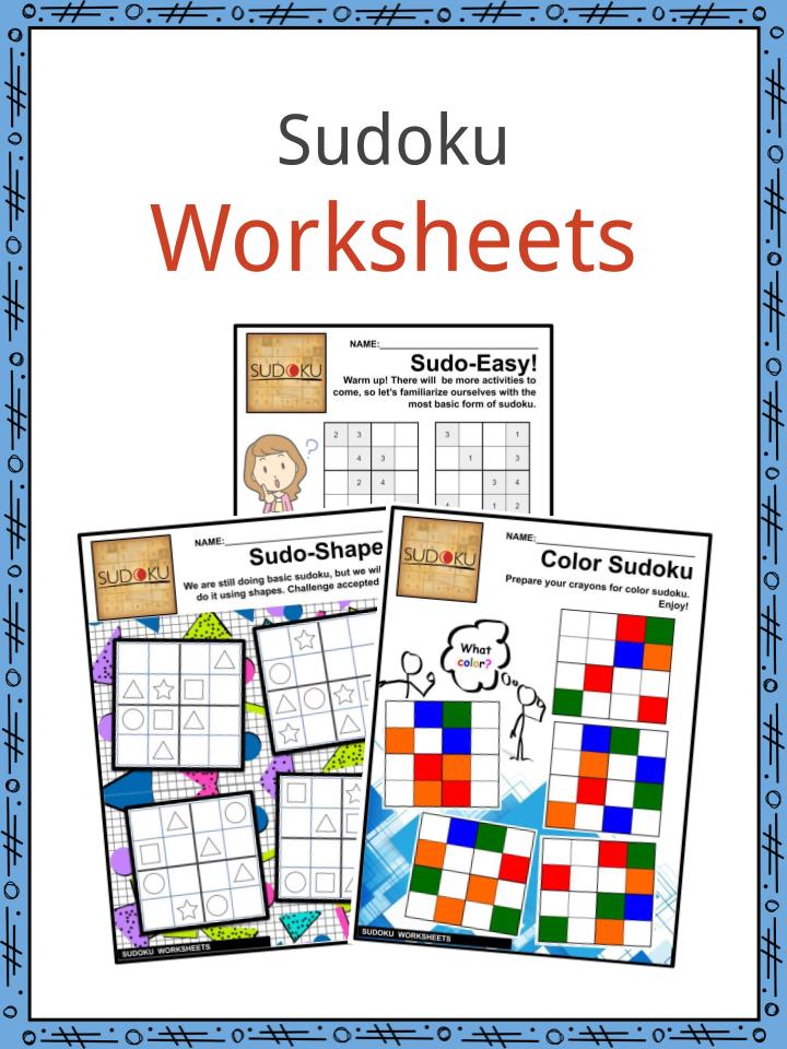 Sudoku Worksheets
