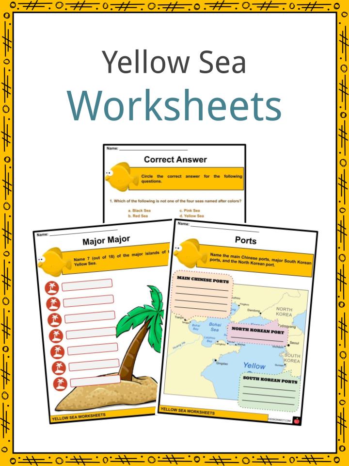Yellow Sea Worksheets