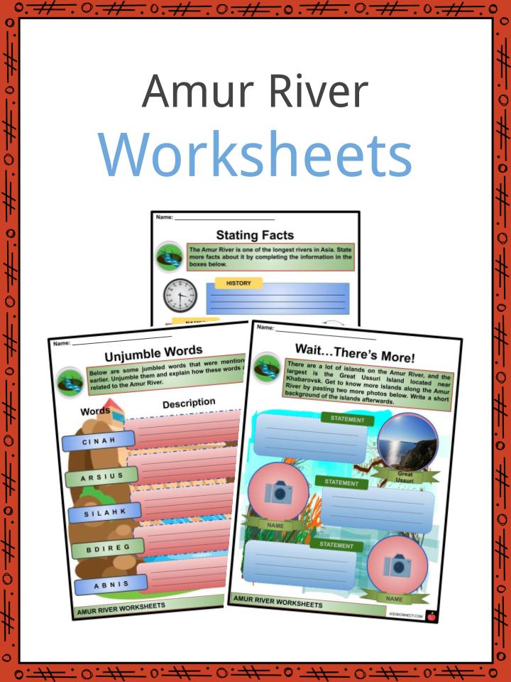 Amur River Worksheet