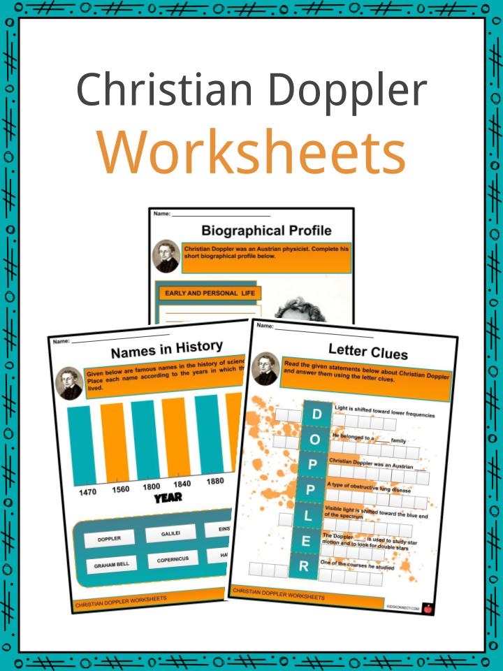 Christian Doppler Facts, Worksheets, Early Life & Doppler Effect For Kids
