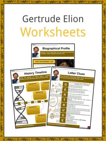 Gertrude Elion Worksheets