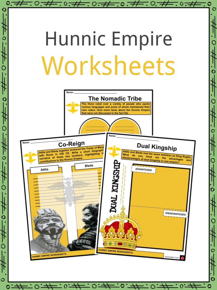 Hunnic Empire Worksheets