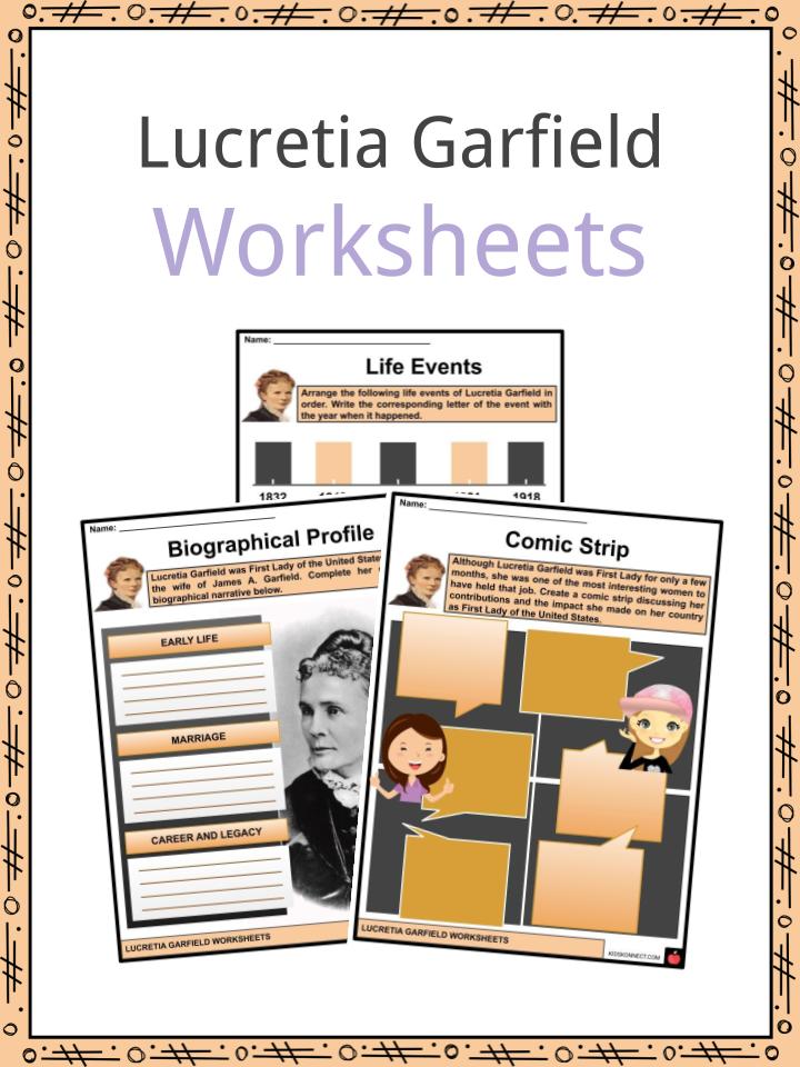Lucretia Garfield Worksheets