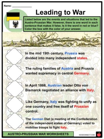 Austro-Prussian War Facts, Worksheets & Background For Kids