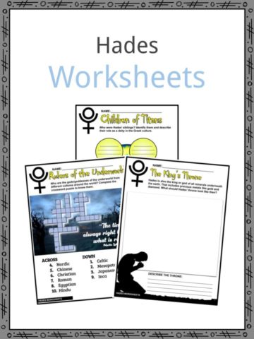 Hades Worksheets