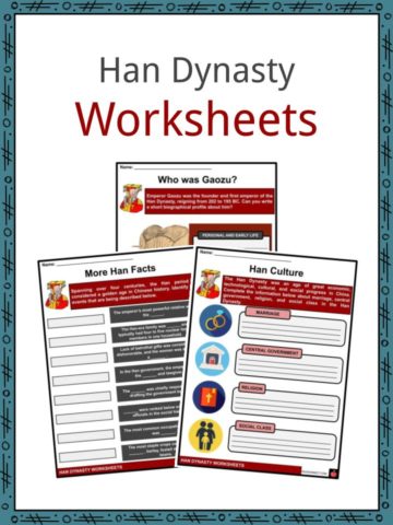 Han Dynasty Worksheets