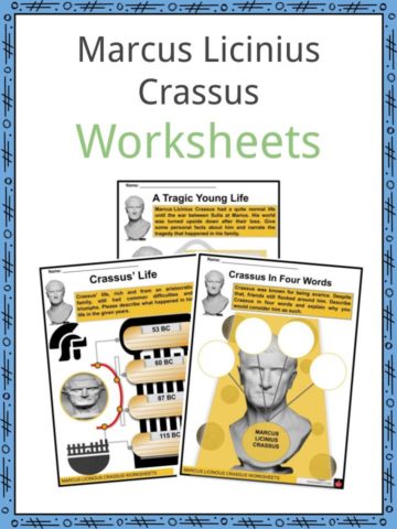 Marcus Licinius Crassus Worksheets
