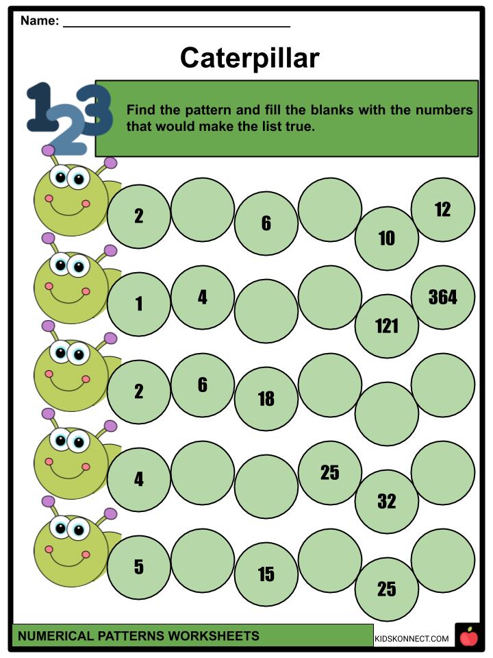 numerical-patterns-facts-worksheets-identifying-patterns-for-kids