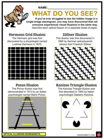 optical illusions worksheets for kids        <h3 class=