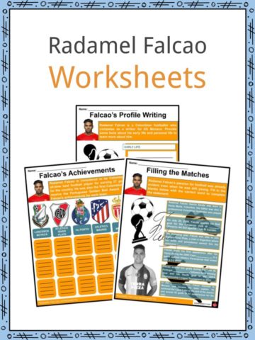 Radamel Falcao Worksheets